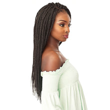 Load image into Gallery viewer, Sensationnel Synthetic Cloud 9 4x4 Part Swiss Lace Front Wig - Box Braid Large
