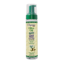 Load image into Gallery viewer, [Africa'S Best] Organics Extra Virgin Olive Oil Silkening Foam Wrap Lotion 8.5Oz
