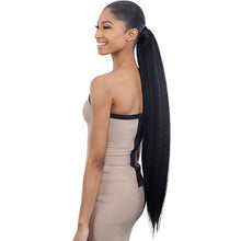 Load image into Gallery viewer, Organique Mastermix Synthetic Pony Pro Wrap Around Ponytail - Natural Yaky 32&quot;
