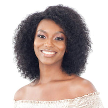 Load image into Gallery viewer, Shake N Go Naked Brazilian Wet &amp; Wavy Human Hair Lace Front Wig - Glow Deep
