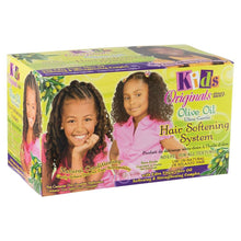 Load image into Gallery viewer, [Africa&#39;S Best] Kids Organics No Lye Hair Softening System Kit Ultra Gentle
