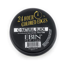 Load image into Gallery viewer, [Ebin New York] 24 Hour Colored Edges Edge Control #1B Natural Black 4Oz/120Ml
