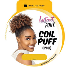 Load image into Gallery viewer, Sensationnel Synthetic Instant Pony Ponytail - Coil Puff
