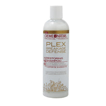 Load image into Gallery viewer, [Creme Of Nature] Plex Breakage Defense Restoring Shampoo 12Oz
