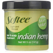 Load image into Gallery viewer, [Softee] Indian Hemp Hair &amp; Scalp Treatment 12Oz Light And Natural
