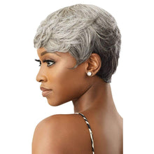 Load image into Gallery viewer, Fab &amp; Fly Gray Glamour Unprocessed Human Hair Wig - Addison
