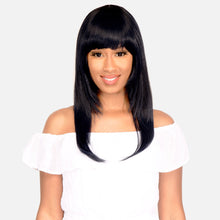 Load image into Gallery viewer, Abelle Synthethic Medium Long Straight Bang Wig - Balle
