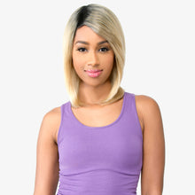 Load image into Gallery viewer, Abelle Synthetic Medium Straight With Bang Wig
