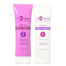 Load image into Gallery viewer, Aphogee Hair Strengthening Kit 6oz - Treatment 3oz &amp; Moisturizer 3oz
