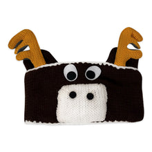 Load image into Gallery viewer, 6 Pack Kid&#39;s Winter Knitted Headbands - Moose
