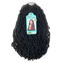 Load image into Gallery viewer, Bobbi Boss Synthetic Braids Nu Locs 24&quot; 120 Pcs Multi

