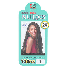 Load image into Gallery viewer, Bobbi Boss Synthetic Braids Nu Locs 24&quot; 120 Pcs Multi
