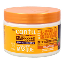 Load image into Gallery viewer, Cantu Grapeseed Strengthening Treatment Masque 12oz
