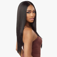 Load image into Gallery viewer, Sensationnel What Lace Human Hair Blended Center Part Lace Wig - Mariella 26&quot;
