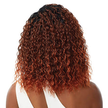 Load image into Gallery viewer, Outre Synthetic Quick Weave Wet &amp; Wavy Style Half Wig - Deep Curl 14&quot;
