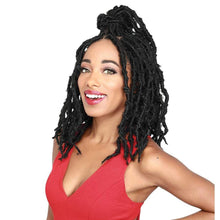 Load image into Gallery viewer, Zury Synthetic Knotless Braid Lace Front Wig - Diva Lace Butterfly Loc Short
