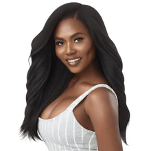 Load image into Gallery viewer, Outre Big Beautiful Human Hair Blend U Part Cap Leave Out Wig - Dominican Blowout 22
