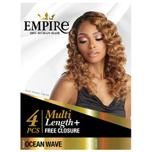 Load image into Gallery viewer, Sensationnel Human Hair Empire Multi Weave Hair - Ocean Wave 14&quot;, 16&quot;, 18&quot;
