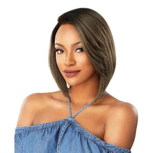 Load image into Gallery viewer, Sensationnel Premium Lace Front Edge Empress Natural Curved Part Wig - Eyana
