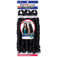 Load image into Gallery viewer, Freetress Braid Synthetic Hair Braid - 3x French Curl 22&quot;
