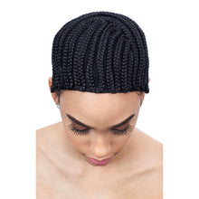 Load image into Gallery viewer, Shake N Go Freetress Braided Cap &quot;With Combs&quot; For Crochet Braids Or Weaves
