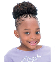 Load image into Gallery viewer, Afro 4&quot; Freetress Draw String Ponytail Afro Ponytail For Kids
