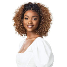 Load image into Gallery viewer, Outre Pre-styled Synthetic Hd 13x2 Lace Frontal Wig - Halo Stitch Braid 14&quot;
