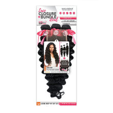 Load image into Gallery viewer, Sensationnel B&amp;n 4x4 Lace Closure Bundle Deal Loose Deep 10&quot;
