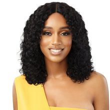 Load image into Gallery viewer, Outre The Daily Unprocessed Human Hair Lace Part Wig - Wet &amp; Wavy Natural Curly 14
