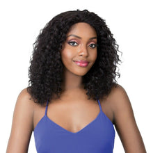 Load image into Gallery viewer, It&#39;s A Wig Human Hair Salon Remi Swiss Lace Front Wig - Hh S Lace Wet N Wavy Deep
