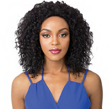 Load image into Gallery viewer, It&#39;s A Wig Human Hair Salon Remi Swiss Lace Front Wig - Hh S Lace Wet N Wavy Jerry
