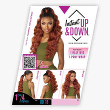 Load image into Gallery viewer, Sensationnel Synthetic Hair Half Wig Instant Up &amp; Down - Ud 18
