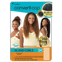 Load image into Gallery viewer, Outre Synthetic Converti Cap Wet &amp; Wavy Hair Wig - Island Curls
