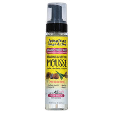 Load image into Gallery viewer, Jamaican Mango &amp; Lime Braids Your Way - Braiding &amp; Setting Mousse 8oz
