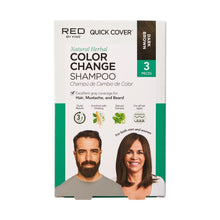 Load image into Gallery viewer, Kiss Quick Cover Natural Herbal Color Change Shampoo
