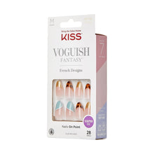 Load image into Gallery viewer, Kiss Voguish Fantasy French Designs 28 Nails
