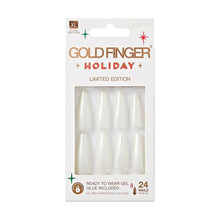 Load image into Gallery viewer, Gold Finger Holiday Limited Edition 24 Nails
