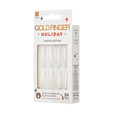 Load image into Gallery viewer, Gold Finger Holiday Limited Edition 24 Nails
