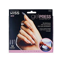 Load image into Gallery viewer, Kiss Gel Press Starter Kit 50 Sculpted Xl Full Cover Nails
