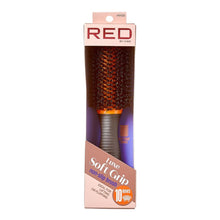 Load image into Gallery viewer, Red 10 Row Luxe Soft Grip Brush

