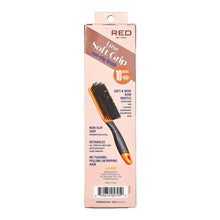 Load image into Gallery viewer, Red 10 Row Luxe Soft Grip Brush

