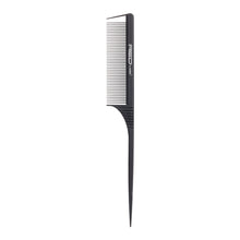 Load image into Gallery viewer, Red Carbon Fiber Parting Rat Tail Comb
