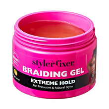 Load image into Gallery viewer, Red By Kiss Styler Fixer Braiding Gel 6oz

