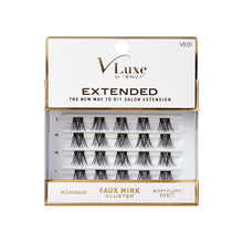 Load image into Gallery viewer, i-Envy V-luxe Extended Faux Mink Cluster Lashes
