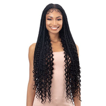 Load image into Gallery viewer, Freetress Equal Synthetic Freedom Part Braided Hd Lace Wig - Knotless Boho Box
