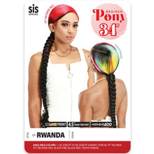 Load image into Gallery viewer, Zury Sis Braided Pony Hd Lace Front Wig - Lf-rwanda
