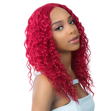 Load image into Gallery viewer, It&#39;s A Wig Human Hair Blend Lace Front Wig - Hh Hd Lace Deep Wave 28&quot;
