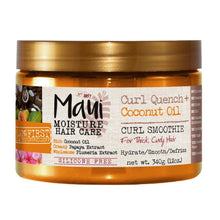 Load image into Gallery viewer, Maui Moistrue Curl Quench Coconut Oil Curl Smoothie 12oz
