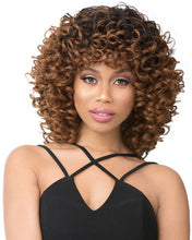 Load image into Gallery viewer, Maxy - It&#39;s A Wig! Synthetic Iron Friendly Full Wig Curly Bob
