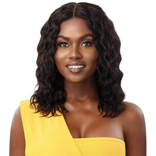 Load image into Gallery viewer, Outre The Daily Unprocessed Human Hair Lace Part Wig - Wet &amp; Wavy Natural Wave 16
